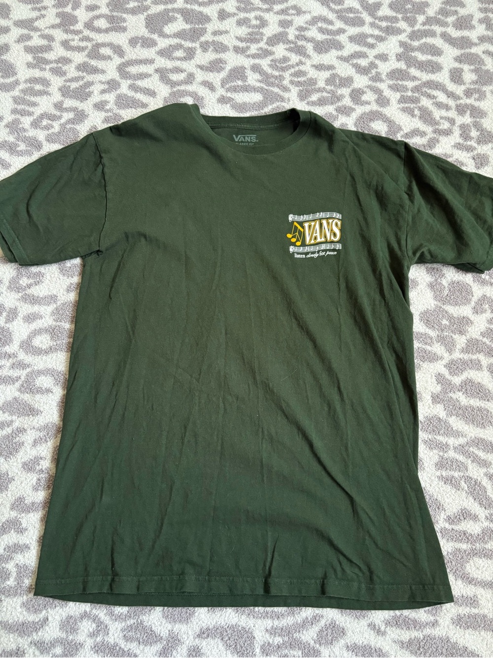 mens vans graphic tee
